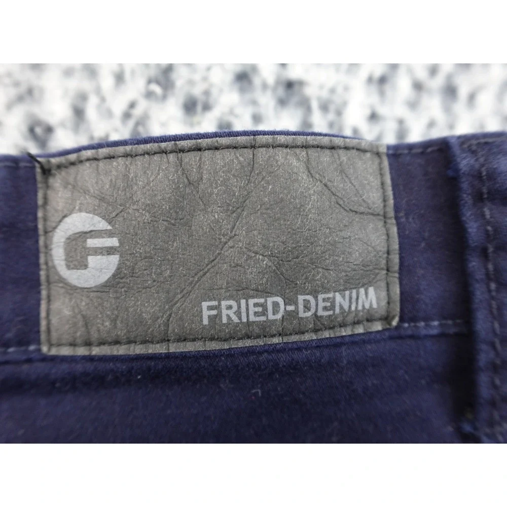 Fried Denim Slim Fit Jeans‎ Mens 32x30 Navy Blue Stretch Cotton Blend Casual